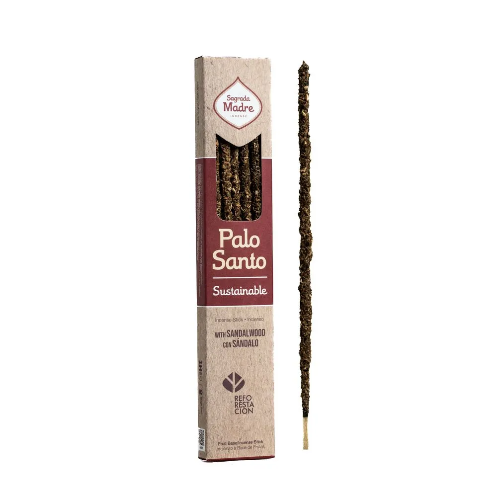[5918G] Palo Santo com Varetas de Incenso de Sandalo – Sagrada Madre