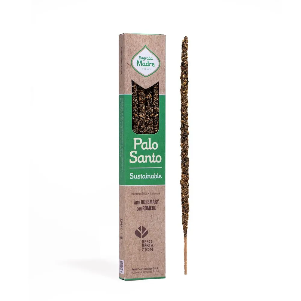 [5918I] Palo Santo con varitas de incienso de romero – Sagrada Madre