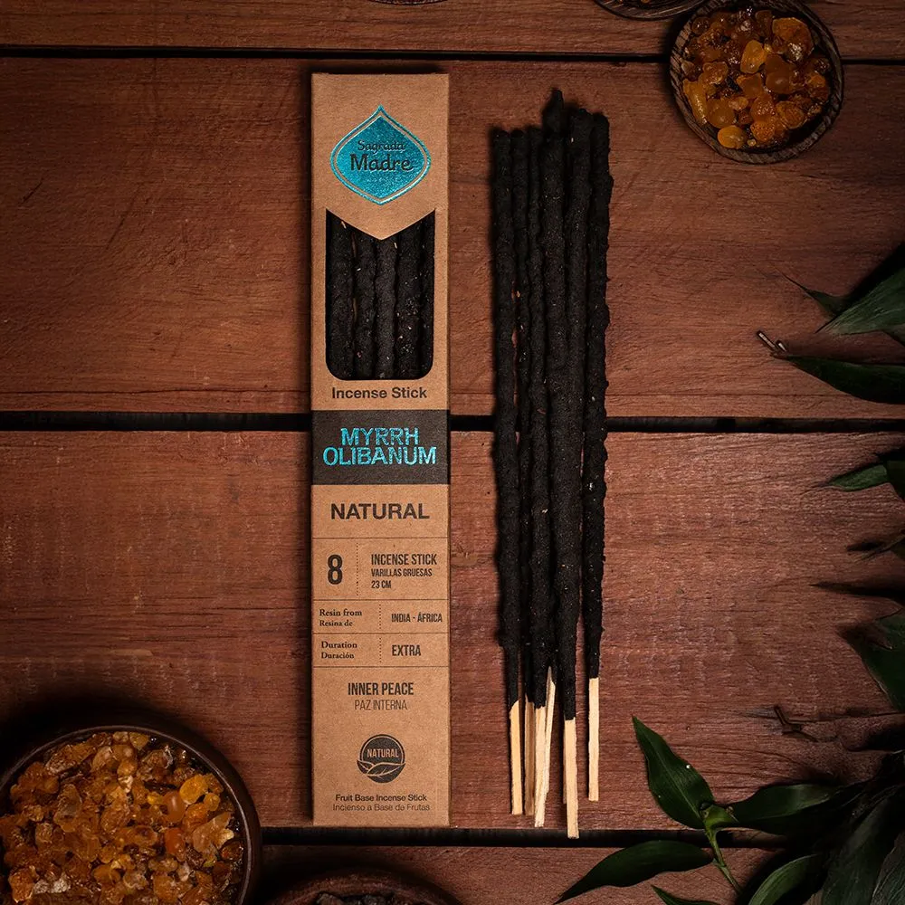 [5918AA] Natural Incense with myrrh - Sagrada Madre