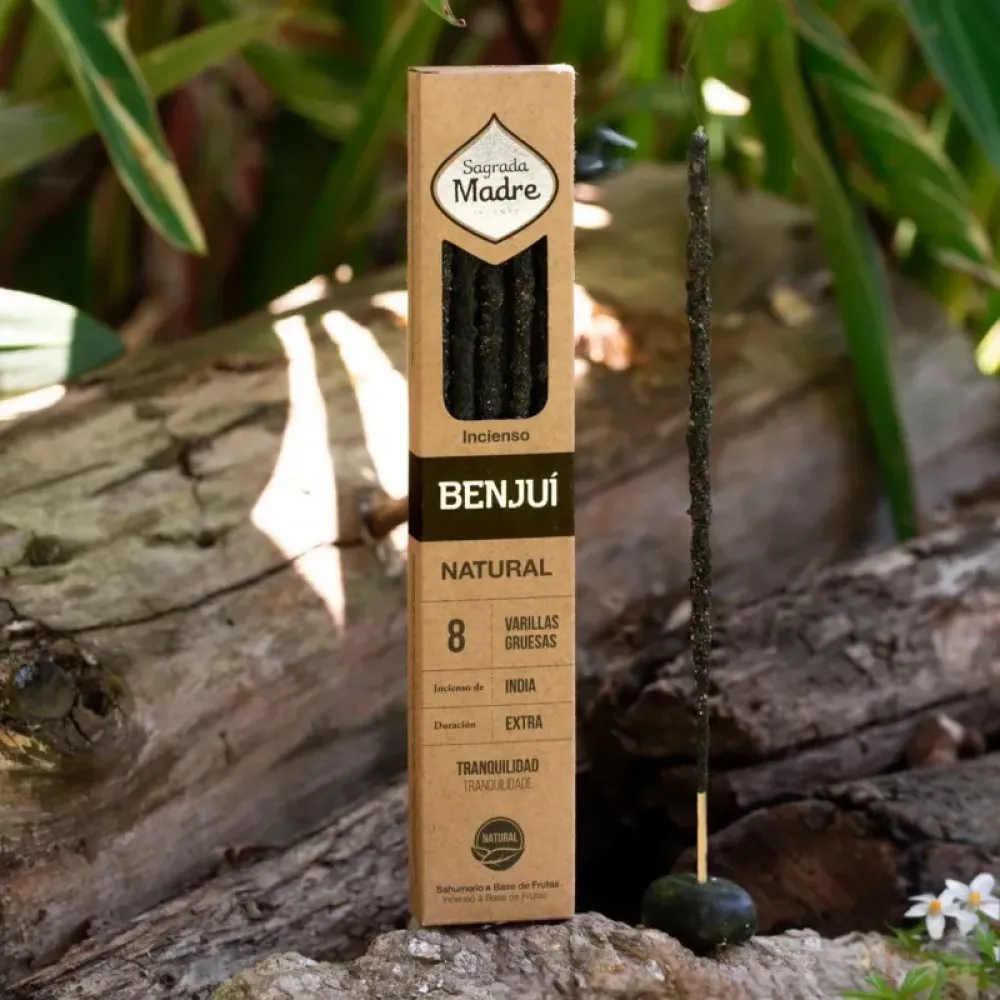 [5918W] Naturlig rökelse med naturlig benzoin - Sagrada Madre