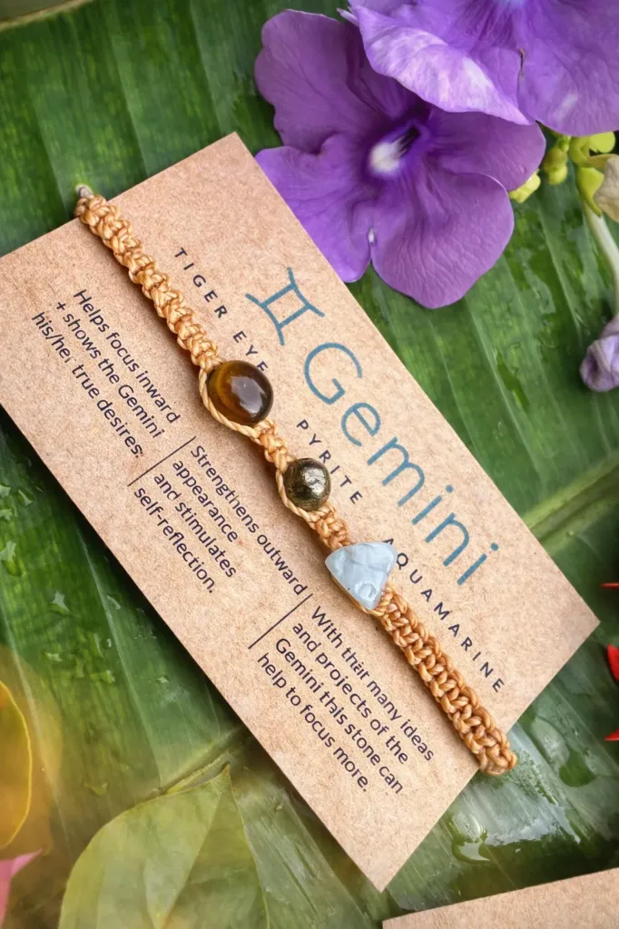 ♊ Géminis - Pulsera Comunitaria Almarte