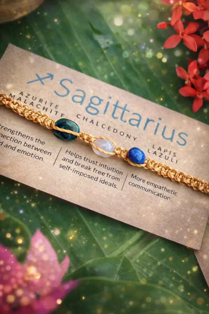 ♐ Sagitário – Pulseira da Comunidade Almarte