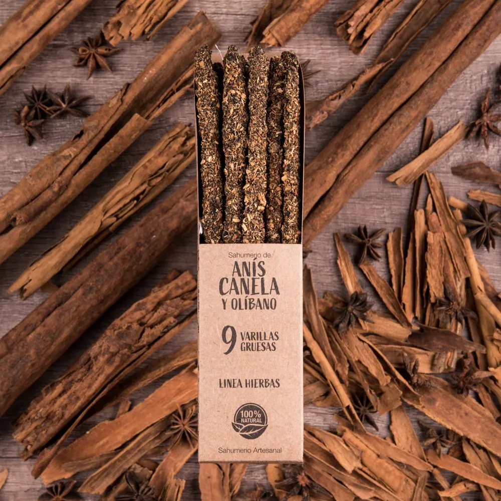 [5918Y] Herbal Incense Cinnamon, Anise & Frankincense - Sagrada Madre