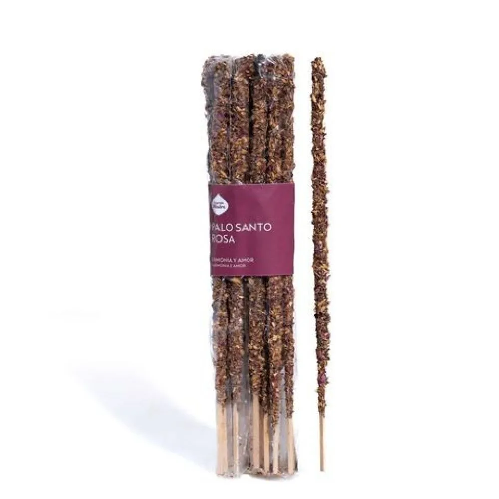 [320L] Confezione di Incenso Naturale x20 Palo Santo & Rosa - Sagrada Madre