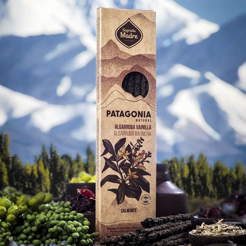 [900A] Incenso Natural Patagonia Baunilha & Alfarroba - Sagrada Madre