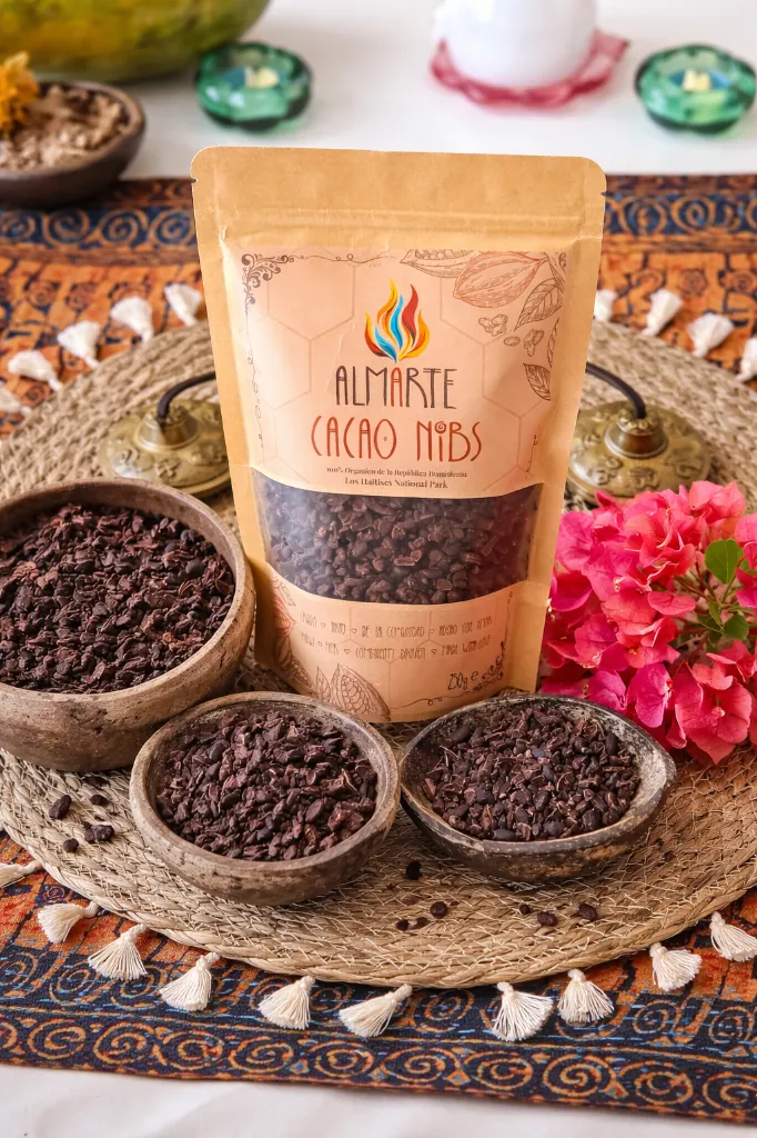 Nibs di Cacao Crudo Biologico Almarte