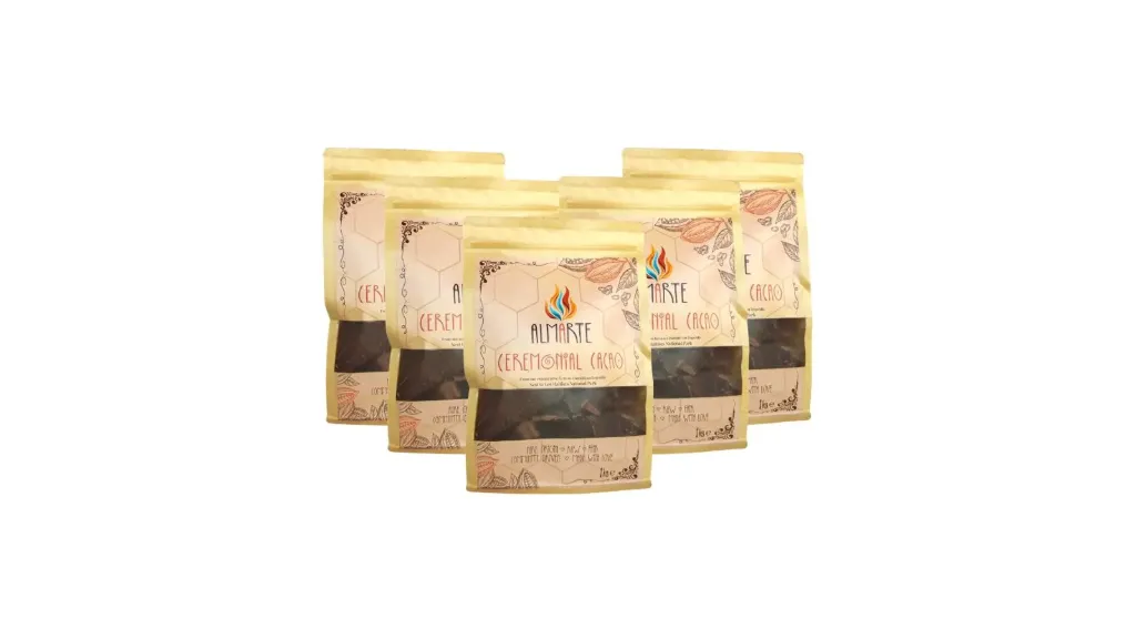 [CCP-5KG] Cacao Ceremonial Orgánico Certificado Almarte – 5 × 1kg